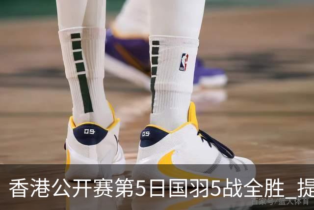 香港公开赛第5日国羽5战全胜 提前包揽混双冠亚军